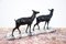 Bronze Hinds on a Stone Base Figures, France, 1920s, Image 6