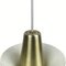 Scandinavian Brass UFO Pendant in the style of Louis Poulsen, 1960s, Image 10