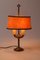 Bouillotte Wall Lights with Table Lamp by H. Schulz Lights, Set of 3 7