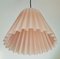 Rosa Murano Glass Pendant Lamp, Italy, 1980s 1