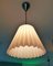 Rosa Murano Glass Pendant Lamp, Italy, 1980s 13