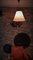 Lámpara colgante Rosa de cristal de Murano, años 80, Imagen 3