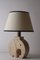 Large Elephant Table Lamp in Travertine attributed to Fratelli Mannelli 8