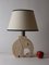 Large Elephant Table Lamp in Travertine attributed to Fratelli Mannelli 11