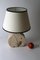Large Elephant Table Lamp in Travertine attributed to Fratelli Mannelli 4