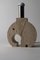 Large Elephant Table Lamp in Travertine attributed to Fratelli Mannelli, Image 3