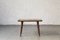 Oak Wood with Beige Tiles Coffee Table, 1960s, Image 4