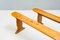 Vintage Benches in Cherrywood, Set of 2 6