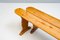 Vintage Benches in Cherrywood, Set of 2, Image 5