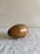 Antique Inlaid Wooden Opening Egg with Striped Marquetry, 1890s, Image 1