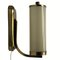 Art Deco Brass Patinated Tubular Wall Lamps, 1920s, Set of 2 10