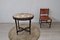 Woodwood Tea Table Console with Marble Top, 1890s, Image 5