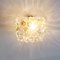 Mid-Century Bubble Glass Wall Light or Flush Mount attributed to Helena Tynell for Limburg, Germany, 1970s 6