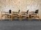 Sedie da pranzo in quercia, Danimarca, anni '70, set di 4, Immagine 8