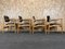 Danish Oak Dining Chairs, 1970s, Set of 4 12