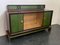 Art Deco Rosewood Green Sideboard, 1930s, Image 3