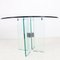 Vintage Glass Dining Table by Peter Ghyzcy, 1970s 5