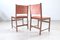 Mid-Century Wooden and Velvet Chairs, 1960s, Set of 6 6