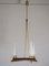 Lámpara de araña italiana de tres luces, años 60, Imagen 11