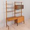 Scandinavian Teak Wall Unit with Desk and Chest of Drawers by Sven Andersen, Norway, 1960s 8