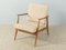 Vintage Armchair in Teak and Wool, 1960s 1