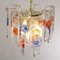 Italian Suspension Lamp in Murano Glass, 1990s 6