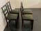 Art Deco Dining Chairs in Rosewood-Stained Beech and Green Maple, 1930s, Set of 4 5