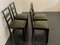 Chaises de Salle à Manger Art Déco en Hêtre Teinté et Érable Vert, 1930s, Set de 4 5