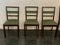 Art Deco Dining Chairs in Rosewood-Stained Beech and Green Maple, 1930s, Set of 4 6