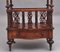 19th Century Burr Walnut Canterbury in Serpentine Form, 1860s, Image 3