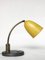 Lampada da tavolo gialla, Francia, anni '50, Immagine 1