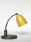 Lampada da tavolo gialla, Francia, anni '50, Immagine 2