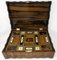 Antique Anglo Indian Coromandel Satinwood Ladys Jewellery Sewing Table Box, 1850 1
