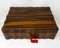 Scatola da cucito antica Anglo-Indiana Coromandel in legno di seta, 1850, Immagine 8