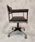 Vintage German Office Chair in Chrome Metal, 1960, Image 3