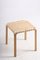 Hocker aus Schilfrohr von Alvar Aalto für Artek, 1950er 1