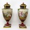 Antique Austrian Mythological Hand Painted Vases, 1875, Set of 2 9