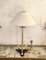 Grande Lampe Bougeoir Style Pompéien en Bronze 11