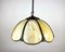 Vintage Tiffany Style Pendant Light in Stained Glass, Italy, 1980s 1