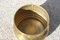 Round Solid Brass Plant Holder, Italy, 1970s 2