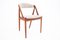 Model 31 Dining Chairs by Kai Kristiansen for Schou Andersen, 1960s, Set of 4, Image 8