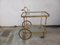 Mid-Century Brass Trolley, 1950s 16