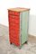 Vintage Chest of Drawers in Pine and Metal, 1950s 8