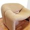 Mid-Century Modern Groovy F598 Lounge Chair attributed to Pierre Paulin, 1970s 7