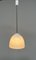 Lampada a sospensione Art Déco industriale con paralume a forma di tulipano, anni '40, Immagine 8