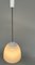 Lámpara colgante industrial Art Déco con pantalla en forma de tulipán, años 40, Imagen 7