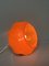 Orange Pendant Lamp from Ilka Plast, Germany, 1970s 7