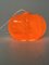 Lámpara colgante naranja de Ilka Plast, Germany, años 70, Imagen 9