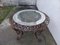 Glass and Wrought Iron Coffee Table, 1950s, Image 10