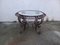 Glass and Wrought Iron Coffee Table, 1950s 6